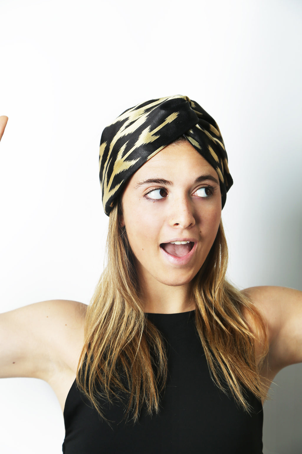 3 Fasce Colorate Bandana Floreale Donna Stile Boho - Triangolare Per Capelli Con 3 Colori, Nero Arancione Viola Accessorio Capelli Stile Boho - Foto 6